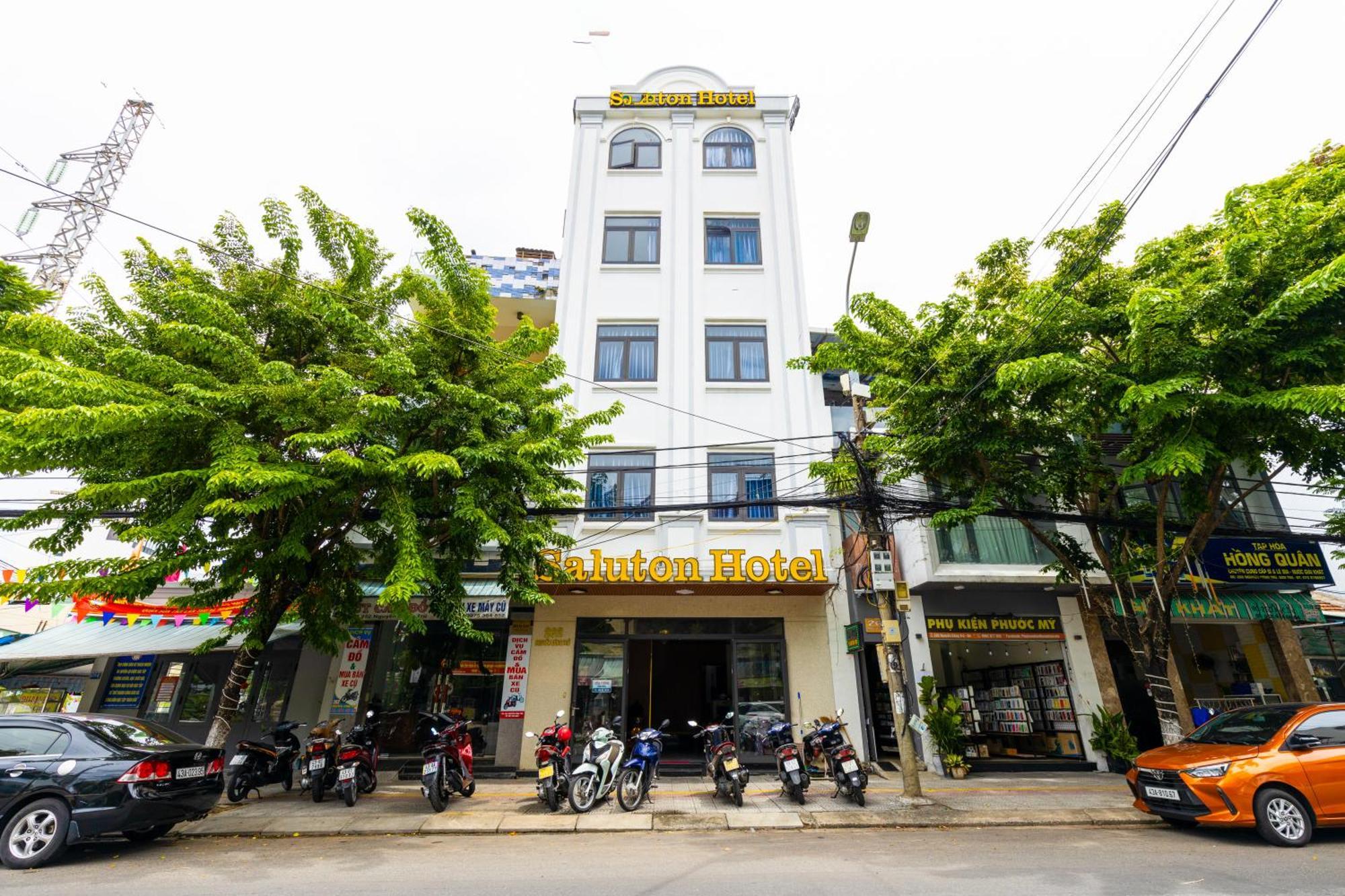 Saluton Hotel Da Nang Bagian luar foto